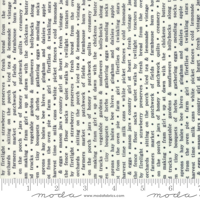 „Farmhouse II“ Stoffzuschnitt – 5 x 5 Inch (ca. 12,7 x 12,7 cm)