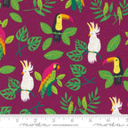 „Jungle Paradise“ Stoffzuschnitt – 2,5 x 44 Inch (ca. 6,3 x 110 cm)