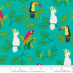 „Jungle Paradise“ Stoffzuschnitt – 2,5 x 44 Inch (ca. 6,3 x 110 cm)