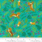 „Jungle Paradise“ Stoffzuschnitt – 2,5 x 44 Inch (ca. 6,3 x 110 cm)