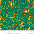 „Jungle Paradise“ Stoffzuschnitt – 2,5 x 44 Inch (ca. 6,3 x 110 cm)