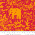 „Jungle Paradise“ Stoffzuschnitt – 2,5 x 44 Inch (ca. 6,3 x 110 cm)