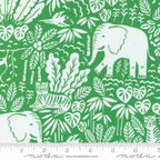 „Jungle Paradise“ Stoffzuschnitt – 2,5 x 44 Inch (ca. 6,3 x 110 cm)