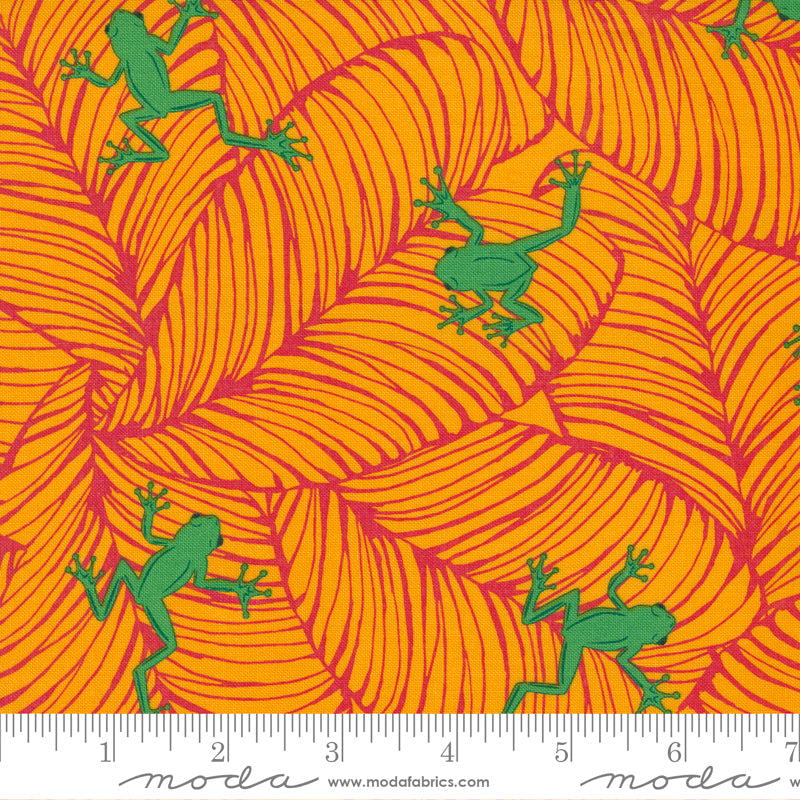„Jungle Paradise“ Stoffzuschnitt – 2,5 x 44 Inch (ca. 6,3 x 110 cm)