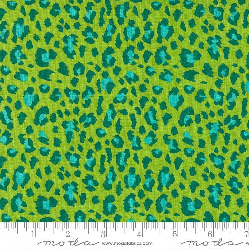 „Jungle Paradise“ Stoffzuschnitt – 2,5 x 44 Inch (ca. 6,3 x 110 cm)