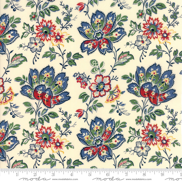 „Provençal“ Stoffzuschnitt – 5 x 5 Inch (ca. 12,7 x 12,7 cm)