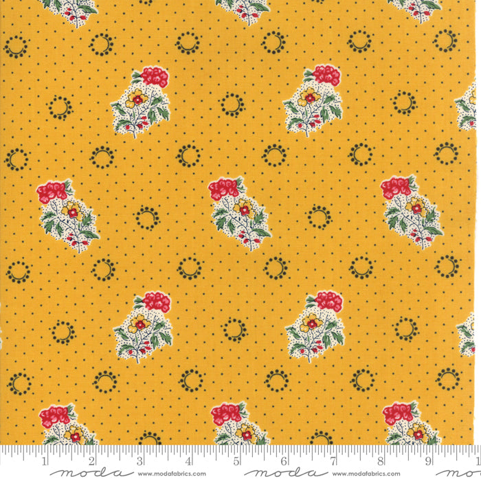„Provençal“ Stoffzuschnitt – 5 x 5 Inch (ca. 12,7 x 12,7 cm)