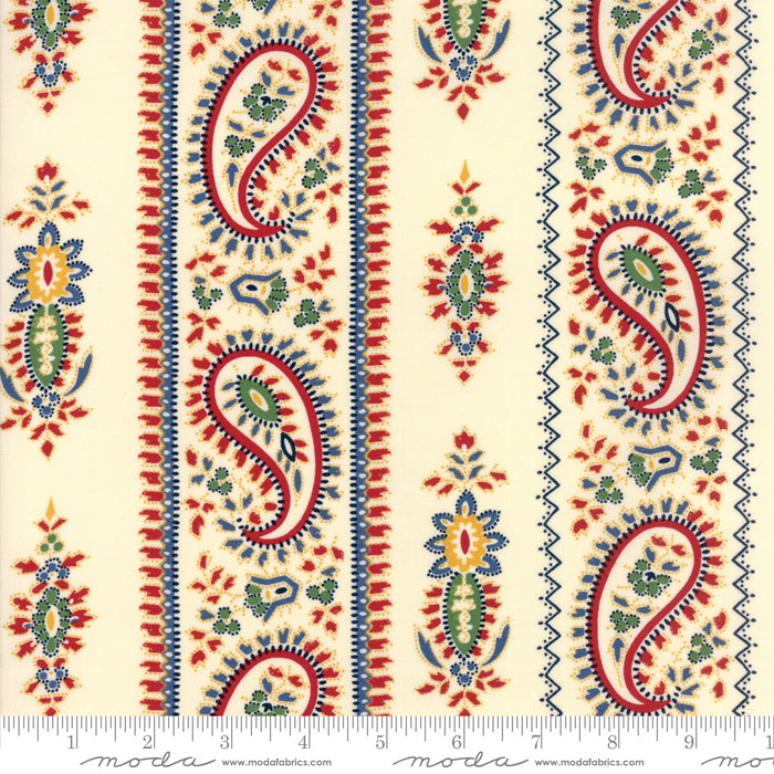 „Provençal“ Stoffzuschnitt – 5 x 5 Inch (ca. 12,7 x 12,7 cm)