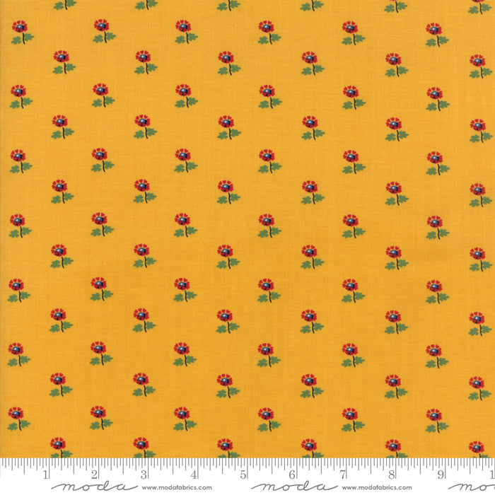„Provençal“ Stoffzuschnitt – 5 x 5 Inch (ca. 12,7 x 12,7 cm)