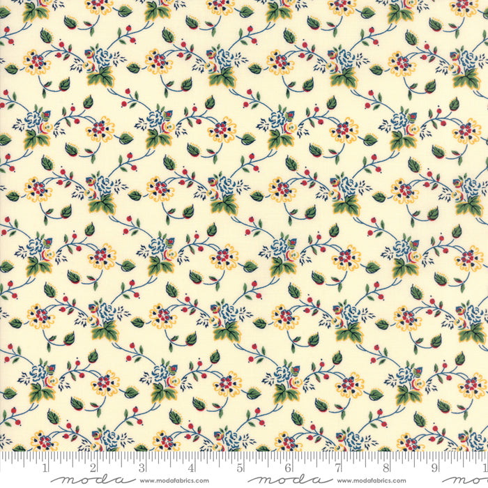 „Provençal“ Stoffzuschnitt – 5 x 5 Inch (ca. 12,7 x 12,7 cm)
