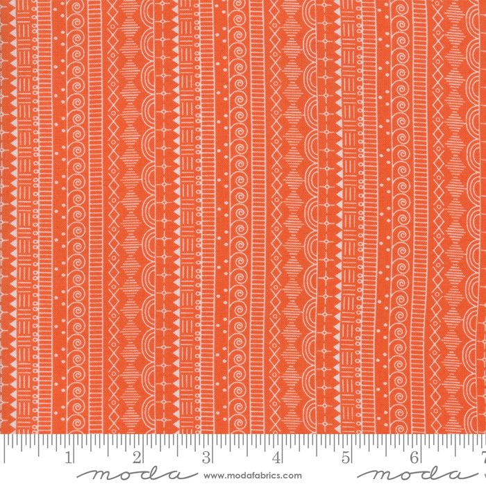 „Wanderlust“ Stoffzuschnitt – 2,5 x 44 Inch (ca. 6,3 x 110 cm)