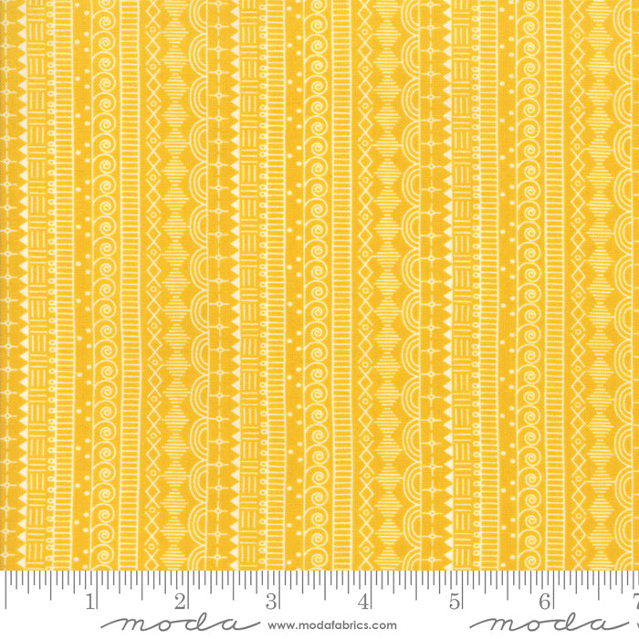„Wanderlust“ Stoffzuschnitt – 2,5 x 44 Inch (ca. 6,3 x 110 cm)