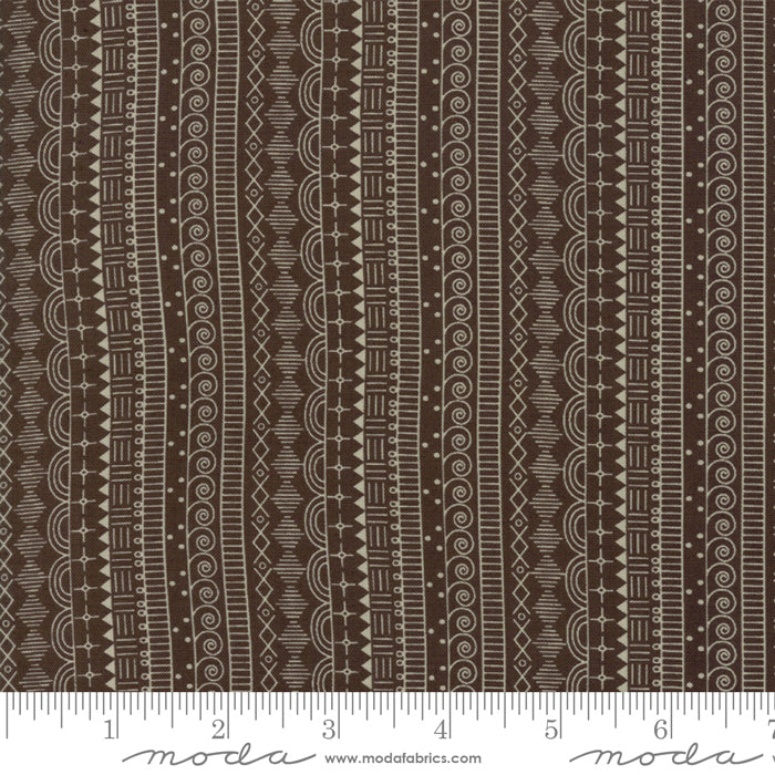 „Wanderlust“ Stoffzuschnitt – 2,5 x 44 Inch (ca. 6,3 x 110 cm)