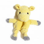 Gehäkeltes Nilpferd – handgemachtes Kuscheltier für Babys & Kinder